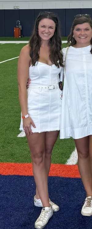 The Pants Store White Denim Dress thumbnail 1