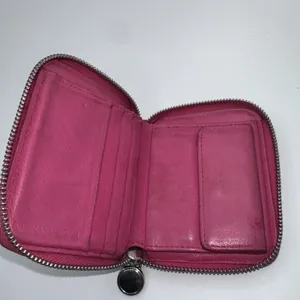 Michael Kors Quilted Pink Leather Small Zip Around Wallet Silver Tone Hardware thumbnail 8