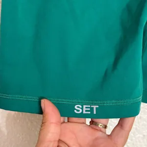 SET Active palm Green Women's Breathe Parke Shorts size extra small thumbnail 4