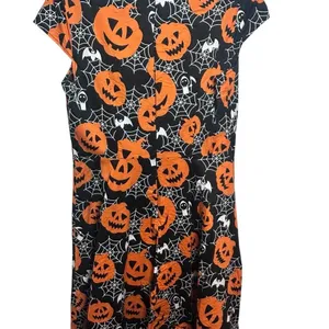Bbonline Halloween Jack O Lantern Cotton Dress Size‎ 2XL Festive Teacher Party thumbnail 2