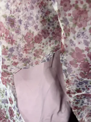 Purple Floral Entro Dress thumbnail 3