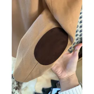 Tuckernuck Emerson coat dress Size Medium Tan Elbow Patch thumbnail 7