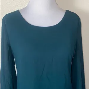 5/$30 🎈 YA Los Angeles small green long‎ sleeved dress thumbnail 2