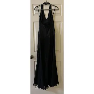 BCBG MaxAzria BCBG Paris Black Silk Halter Gown Sz 6 NWT Prom Wedding Gala Sexy thumbnail 16