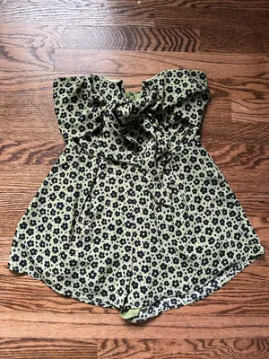 Blue Blush Romper thumbnail 1