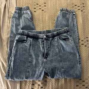 Wild Fable Acid Wash Denim Joggers thumbnail 1