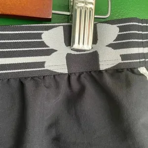 Under Armour Running Shorts‎ Black with Built In Panty Size Small EUC! thumbnail 3