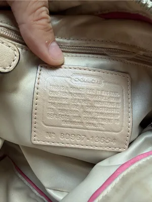Vintage Coach Ali hobo shoulder bag pebbled leather shoulder bag thumbnail 4