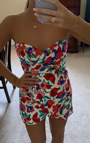 Olivaceous Multicolor Dress thumbnail 1