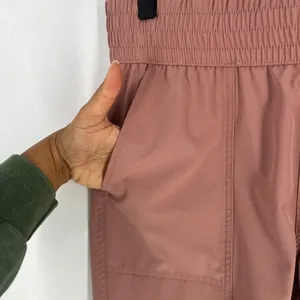 Stitch Star Ankle Pants Womens S Pink‎ Stretch High Rise Tapered Leg Athletic thumbnail 4