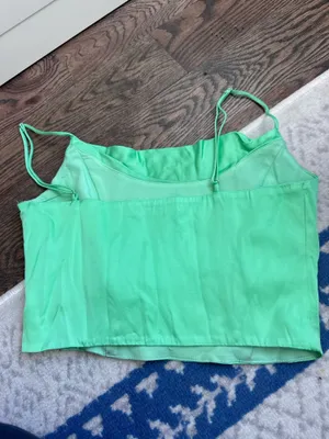 Green ZARA Top thumbnail 2