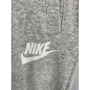 Nike Womens Joggers Gray Heathered Just Do It Waistband Small thumbnail 5