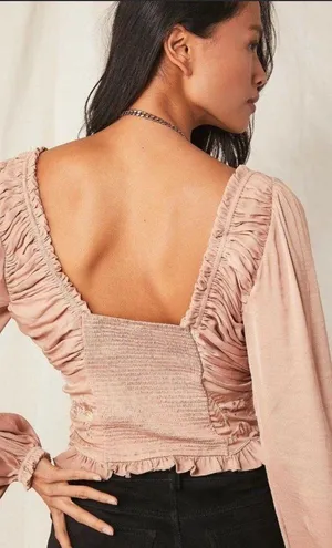 Free People Veronica Embroidered Blouse Top thumbnail 2