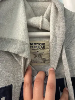 NEW YORK POPULAR Seattle Zip Up Oversized Hoodie thumbnail 2