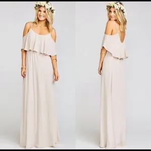 Show Me Your Mumu Caitlin‎ Ruffle Maxi XS thumbnail 3