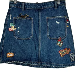 Zara Trafaluc Denim‎ Skirt thumbnail 2