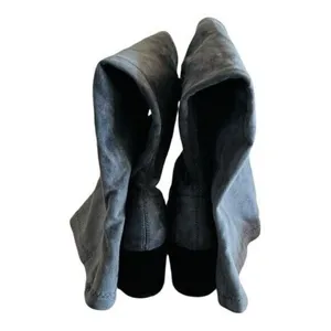 DOLCE VITA Tabbie Suede Over The Knee Gray Block Heel Boot Size 6 thumbnail 12