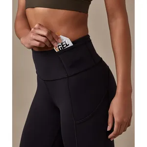 Lululemon Lead The Pack Reflective Tight 28" Black Running Leggings Size 4 thumbnail 4