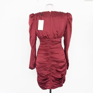 Lavish Lice.‎ Ruby Holiday Satin Wrap Dress. thumbnail 4