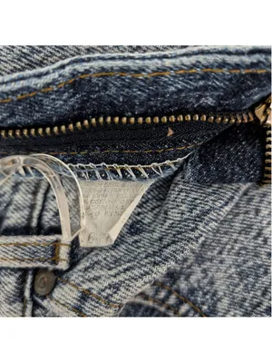 Vintage Lee Denim Acid Wash Cutoff Shorts thumbnail 3