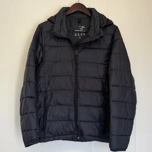ABERCROMBIE & FITCH Lightweight Packable Puffer Black Large thumbnail 3