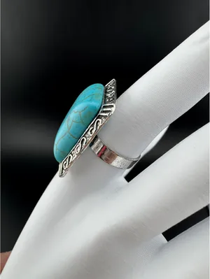 Turquoise Stone Silver thumbnail 4