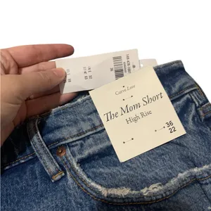 Abercrombie & Fitch the high rise mom short size 22 NWT thumbnail 4