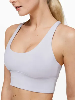 Women’s Lululemon Free To Be Moved Bra Silver Lilac Size 6 thumbnail 4