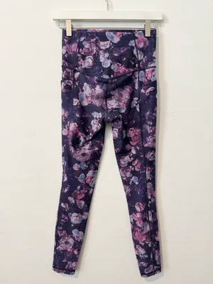Athleta‎ Matching Set Size XS Floral Leggings Sports Bra Outfit Soft Bloomcore thumbnail 12