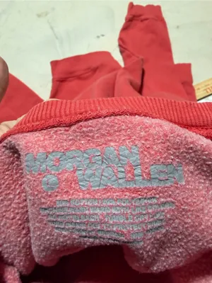 Morgan wallen one night at a time 865 patch Red Crewneck Sweatshirt large thumbnail 7
