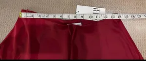 ZARA A-line Midi Satin Skirts Size XS thumbnail 4