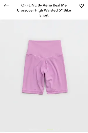 Aerie OFFLINE by Shorts Biker 5" thumbnail 5