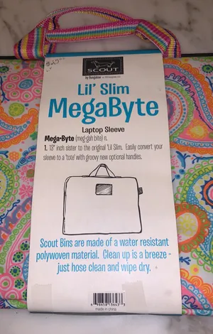 Scout Lil, Slim Megabyte Laptop Sleeve thumbnail 3