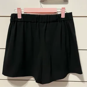 Aritzia Babaton Black Trouser Shorts thumbnail 3