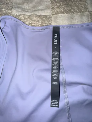 NWT Vuori AlltheFeels Shrug Lavender Mist size‎ L thumbnail 3