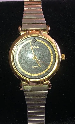Acqua Gold Tone and Silver Tone Watch thumbnail 1