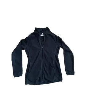 White Cross full zip black fleece jacket‎ sz S thumbnail 6