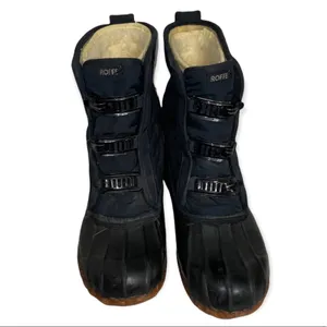 Vintage Roffe Duck Boots Womens 7‎ Steel Shank Removable Liner thumbnail 7