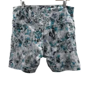 Lululemon‎ Align High Rise Short 8 Womens 16 Kaleidofloral Multi Nulu Yoga Biker thumbnail 2