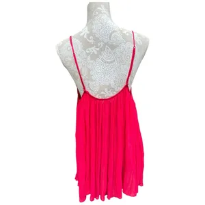 Victoria's Secret Red Lace Satin Bow Babydoll Chemise XL Lingerie Chiffon thumbnail 7