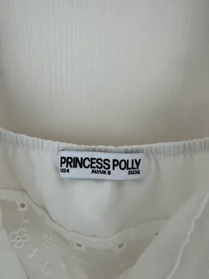 Princess Polly Franca Top in White thumbnail 5