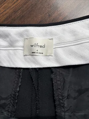 Wilfred Black Tailored Tapered Trousers Sz 4 Work Wear Career Career Minimalist thumbnail 9