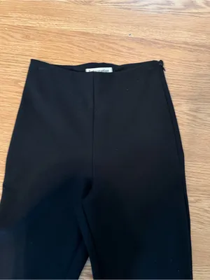 Reformation Jolie High-Waisted Ponte Flare Pants thumbnail 4