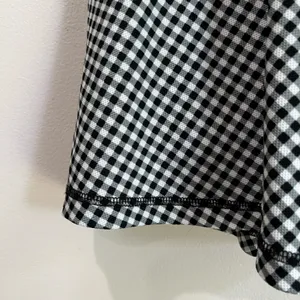 T by‎ Talbots Gingham Skort Golf Tennis Pull On Athletic Preppy Size L thumbnail 4