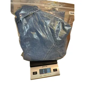 VTG Y2K Denim & Co M Blue Denim Jean Jacket Embroidered Pockets Snap Up Front thumbnail 10