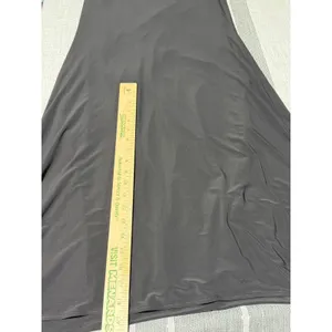Womens‎ Black One Shoulder Evening Gown Maxi Dress Cutout Back Small thumbnail 3