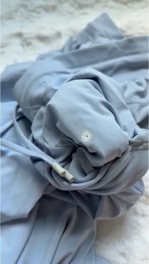 Lululemon Dance Studio Pants, Blue Linen, Size 4 thumbnail 6