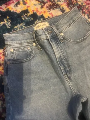 Madewell the perfect vintage Jean Light Wash Wide Leg Women’s Jeans thumbnail 6