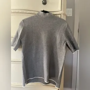 Zara Knit Short Sleeve Sweater Size M thumbnail 3