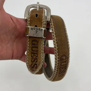 Vintage Guess USA Y2K Belt Sz M Whipstich Retro Indie Festival Heritage Embossed thumbnail 6